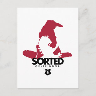 Harry Potter   Sorted Into GRYFFINDOR™ House Postcard