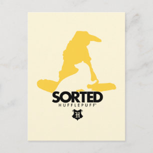 Harry Potter   Sorted Into HUFFLEPUFF™ House Postcard