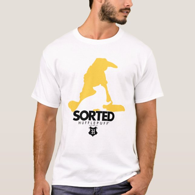 Harry Potter | Sorted Into HUFFLEPUFF™ House T-Shirt (Front)