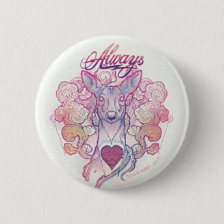 Harry Potter Spell | "Always" Doe Patronus 2 Inch Round Button