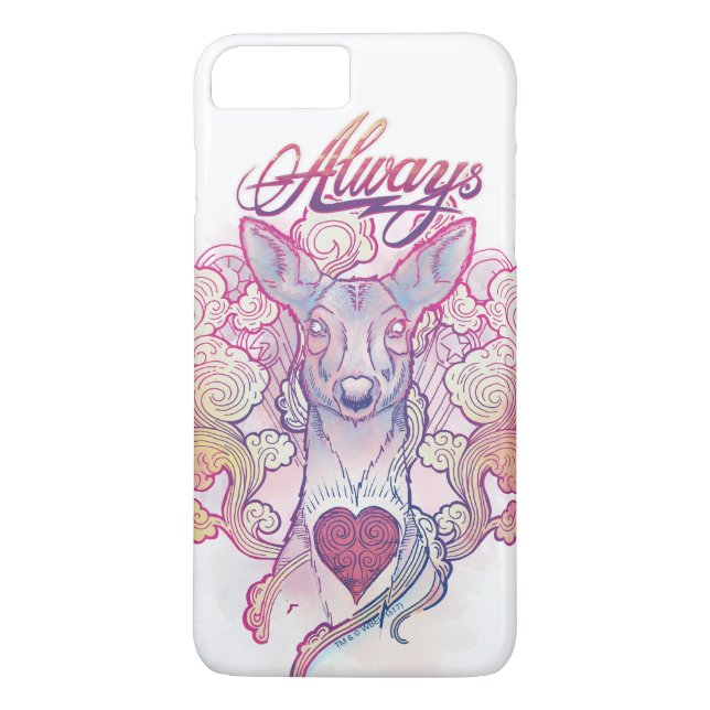 Harry Potter Spell | "Always" Doe Patronus Case-Mate iPhone Case (Back)