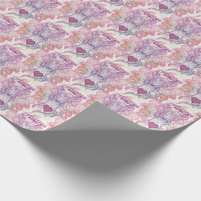 Harry Potter Spell | "Always" Doe Patronus Wrapping Paper (Corner)