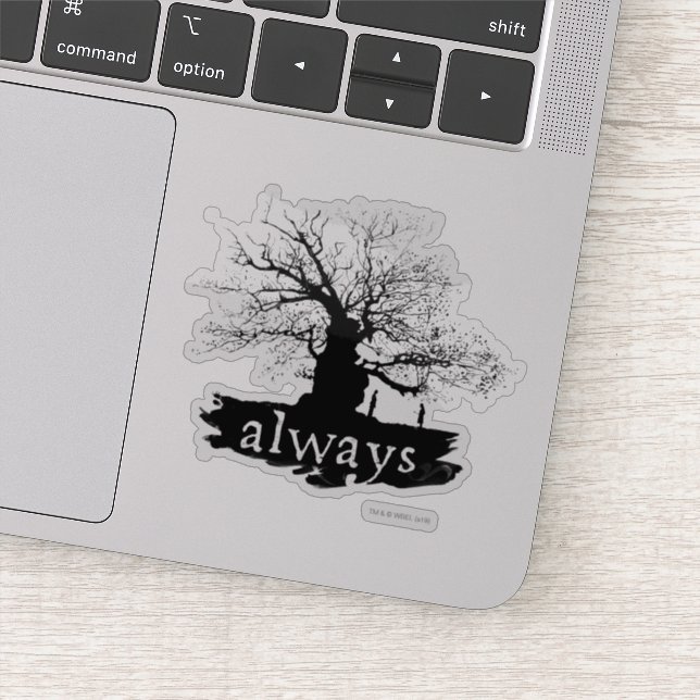 Harry Potter Spell | Always Quote Silhouette (Detail)