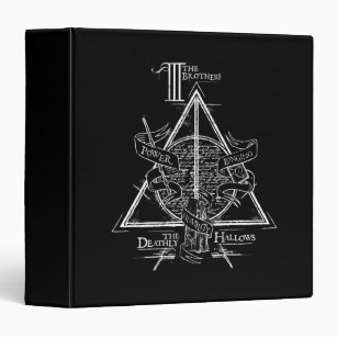 Harry Potter Spell   DEATHLY HALLOWS Graphic Binder