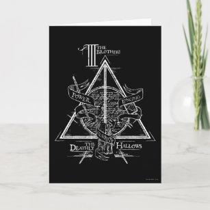 Harry Potter Spell   DEATHLY HALLOWS Graphic Card