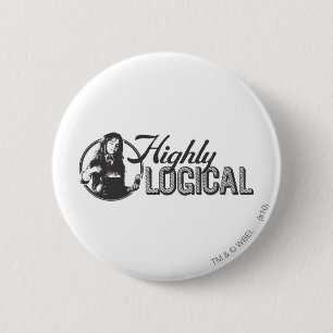 Harry Potter Spell   Highly Logical 2 Inch Round Button