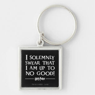 Harry Potter Spell   I Solemnly Swear Keychain