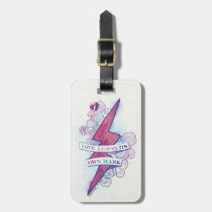 Harry Potter Spell   Love Leaves Its Own Mark Luggage Tag