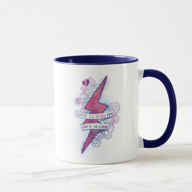 Harry Potter Spell | Love Leaves Its Own Mark Mug (Right)