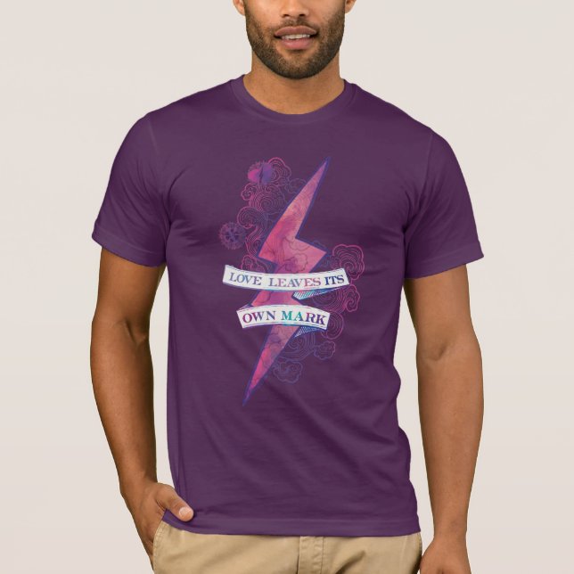 Harry Potter Spell | Love Leaves Its Own Mark T-Shirt (Front)