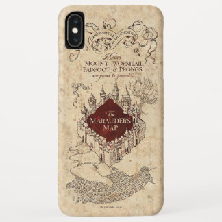 Harry Potter Spell | Marauder's Map iPhone XS Max Case