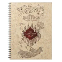 Marauder's Map Notebook, Harry Potter