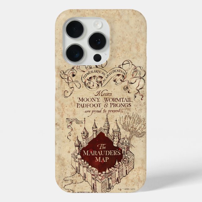 Harry Potter Spell | Marauder's Map Otterbox iPhon Case-Mate iPhone Case (Back)
