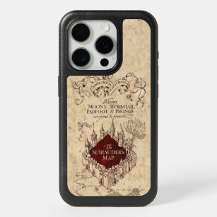 Harry Potter Spell   Marauder's Map Otterbox iPhon iPhone 15 Pro Case