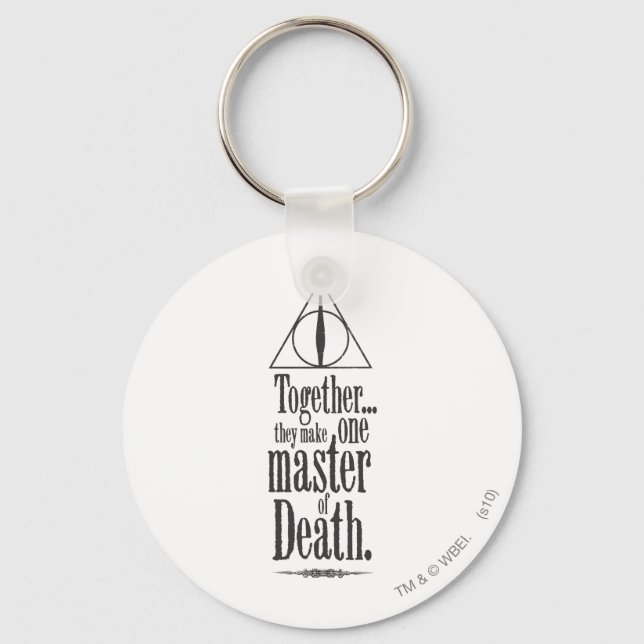 Harry Potter Spell | Master of Death Keychain (Front)