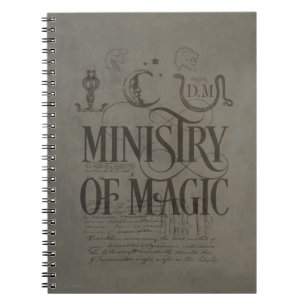Harry Potter Spell   MINISTRY OF MAGIC Notebook