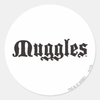 Harry Potter Spell | Muggles Classic Round Sticker