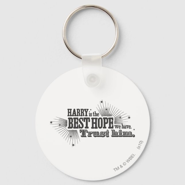 Harry Potter Spell | Our Best Hope Keychain (Front)