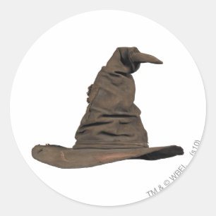Harry Potter Spell   Sorting Hat Classic Round Sticker