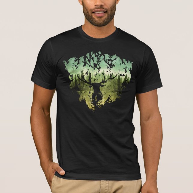 Harry Potter Spell | Stag Patronus T-Shirt (Front)