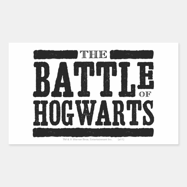 Harry Potter Spell | The Battle of Hogwarts Sticker (Front)