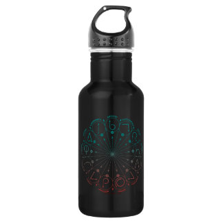 Harry Potter Spell | Wand Instruction Chart 532 Ml Water Bottle