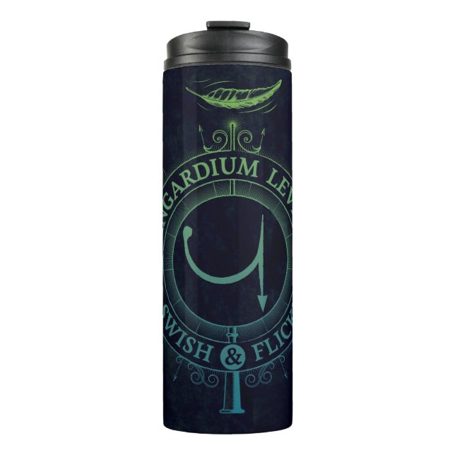 Harry Potter Spell | Wingardium Leviosa Graphic Thermal Tumbler (Front)