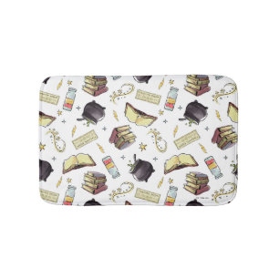 HARRY POTTER™ Spells & Books Pattern Bath Mat