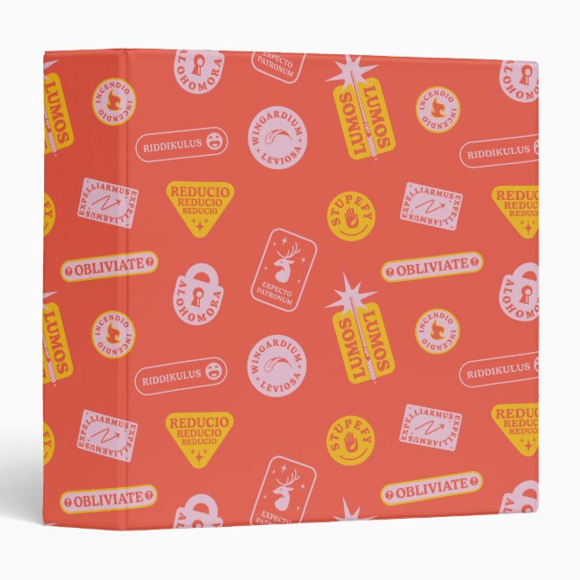 HARRY POTTER™ | Spells Pattern Binder (Front/Spine)