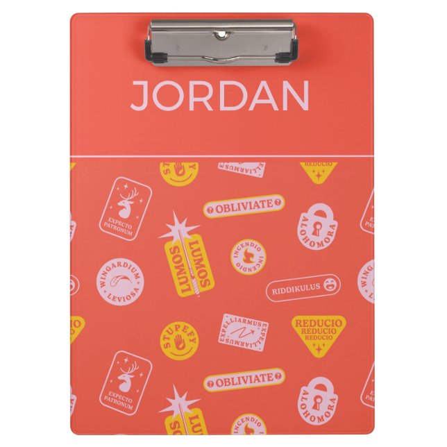 HARRY POTTER™ | Spells Pattern Clipboard (Front)