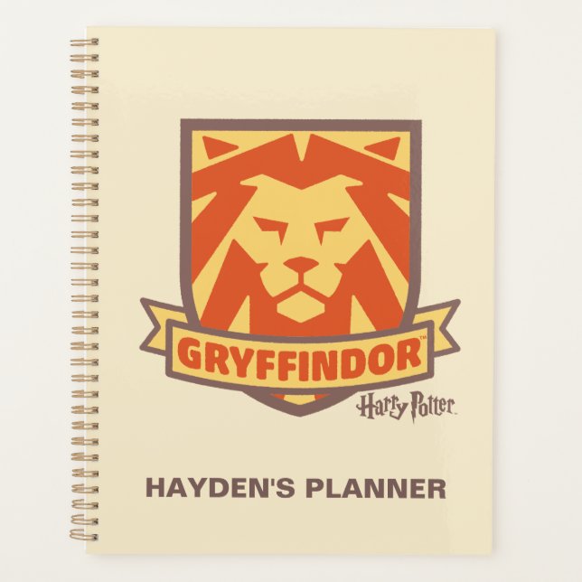 HARRY POTTER™ | Summer Magic GRYFFINDOR™ Crest Planner (Front)