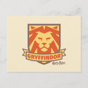 HARRY POTTER™   Summer Magic GRYFFINDOR™ Crest Postcard