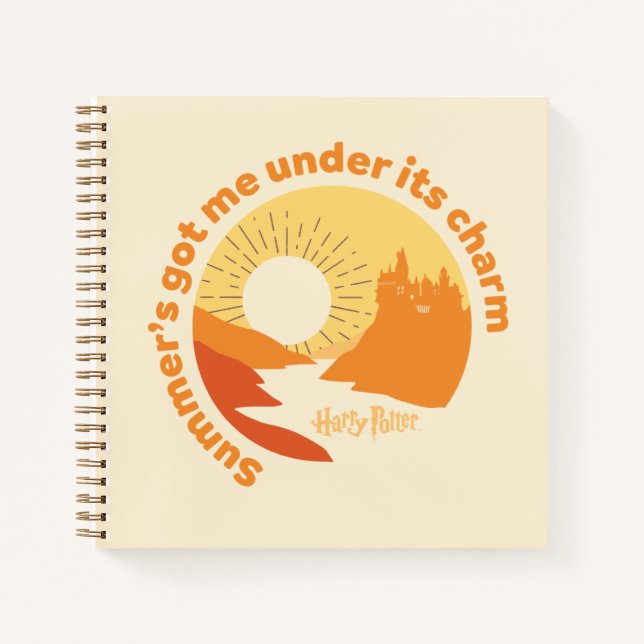HARRY POTTER™ | Summer Magic HOGWARTS™ Castle Notebook (Front)