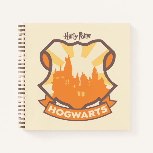 HARRY POTTER™ | Summer Magic HOGWARTS™ Crest Notebook (Front)