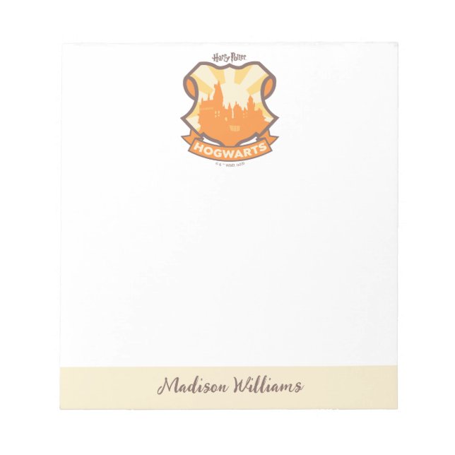 HARRY POTTER™ | Summer Magic HOGWARTS™ Crest Notepad (Front)