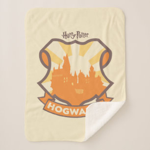HARRY POTTER™   Summer Magic HOGWARTS™ Crest Sherpa Blanket