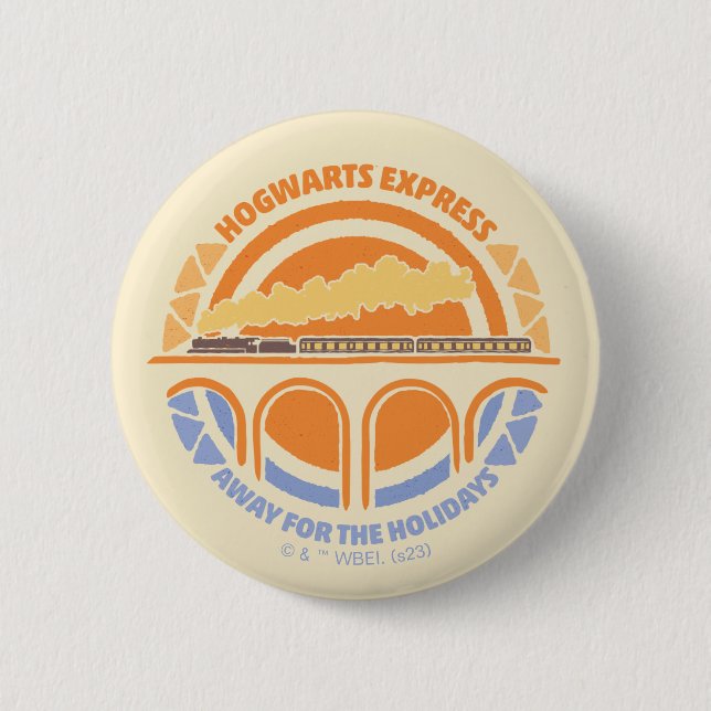 HARRY POTTER™ | Summer Magic HOGWARTS™ Express 2 Inch Round Button (Front)