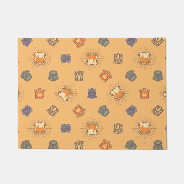 HARRY POTTER™ | Summer Magic HOGWARTS™ Pattern Doormat (Front)