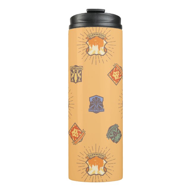 HARRY POTTER™ | Summer Magic HOGWARTS™ Pattern Thermal Tumbler (Front)
