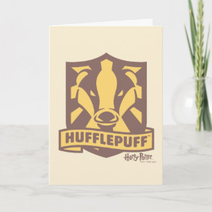 HARRY POTTER™   Summer Magic HUFFLEPUFF™ Crest Card
