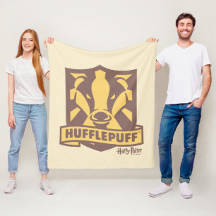 HARRY POTTER™   Summer Magic HUFFLEPUFF™ Crest Fleece Blanket