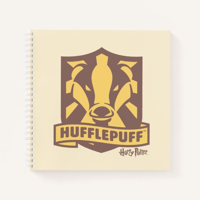 HARRY POTTER™ | Summer Magic HUFFLEPUFF™ Crest Notebook (Front)
