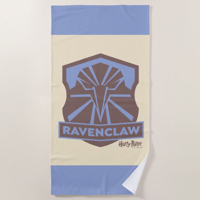HARRY POTTER™ | Summer Magic RAVENCLAW™ Crest Beach Towel (Front)