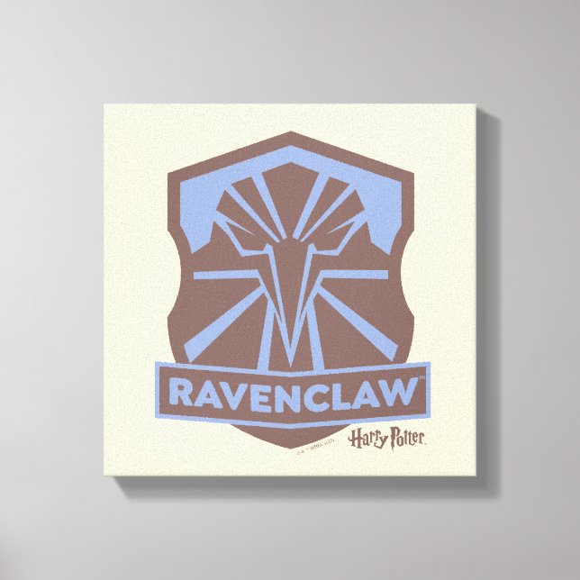 HARRY POTTER™ | Summer Magic RAVENCLAW™ Crest Canvas Print (Front)