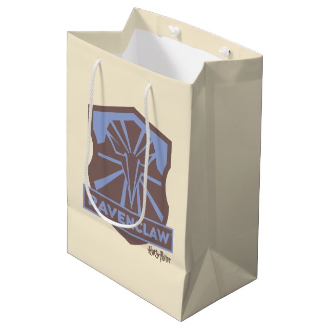 HARRY POTTER™ | Summer Magic RAVENCLAW™ Crest Medium Gift Bag (Front Angled)
