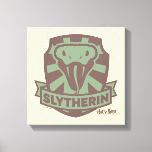 HARRY POTTER™   Summer Magic SLYTHERIN™ Crest Canvas Print
