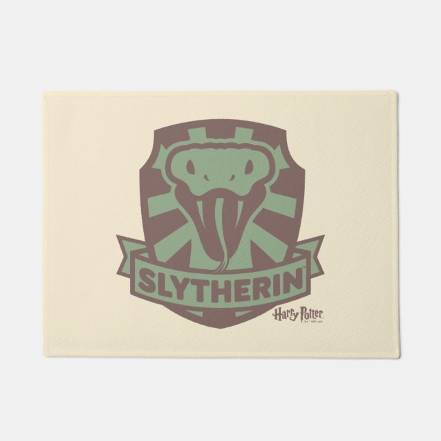 HARRY POTTER™ | Summer Magic SLYTHERIN™ Crest Doormat (Front)
