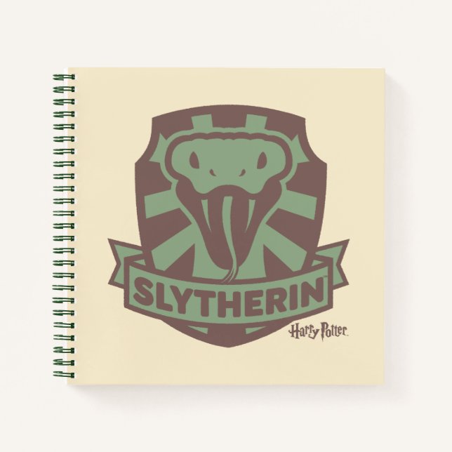 HARRY POTTER™ | Summer Magic SLYTHERIN™ Crest Notebook (Front)
