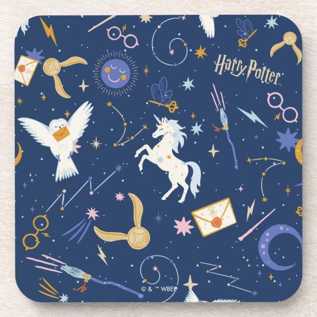 HARRY POTTER™ Summer Solstice Icon Pattern Coaster (Front)