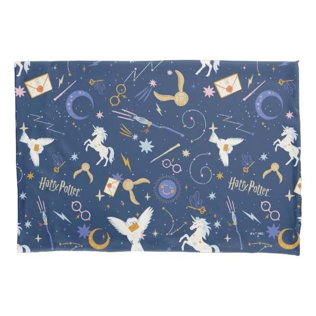 HARRY POTTER™ Summer Solstice Icon Pattern Pillowcase (Front)